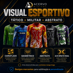Pack 30 Artes para Camisetas H•ARMY – Corel + 30 Mockups PNG